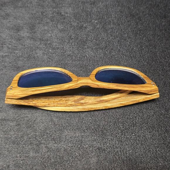 Limited Edition Lifestyle Apparel Polarized Wood Sunglasses Wooden Frame Glasses - Picture 8 of 11
